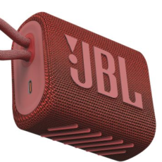 JBL Portabler Lautsprecher Go 3 Rot